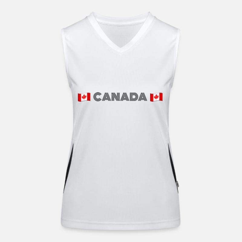 KANADA Funktionelles Kontrast-Tank Top für Frauen
