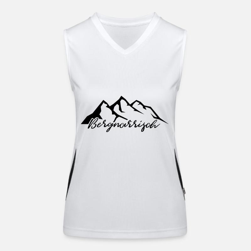 Bergnarrisch - Funktionelles Kontrast-Tank Top für Frauen