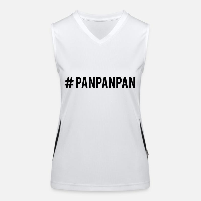 # Panpanpan Women's Functional Contrast Tank Top