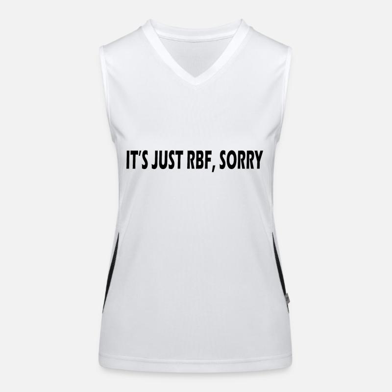 C’est juste RBF désolé Débardeur respirant contrasté Femme