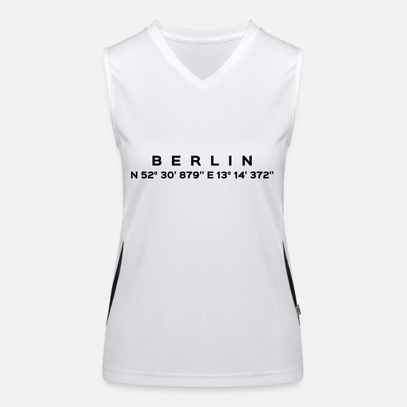 Berlin Débardeur respirant contrasté Femme