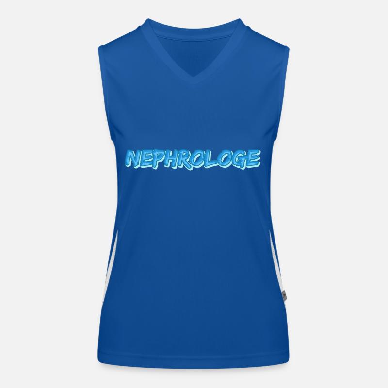 Néphrologue Débardeur respirant contrasté Femme