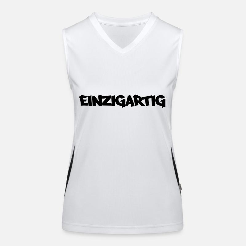 einzigartig Funktionelles Kontrast-Tank Top für Frauen