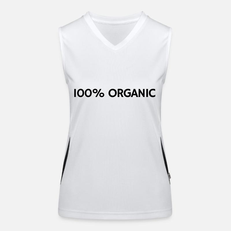 100% Organic Women's Functional Contrast Tank Top