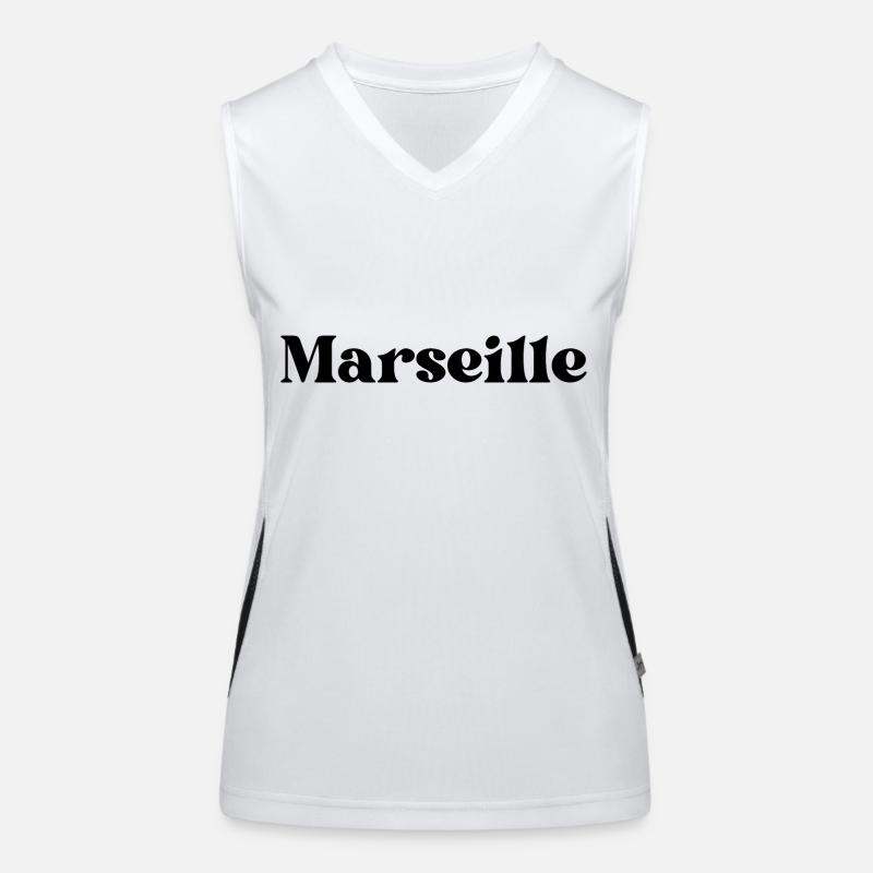 Marseille Débardeur respirant contrasté Femme