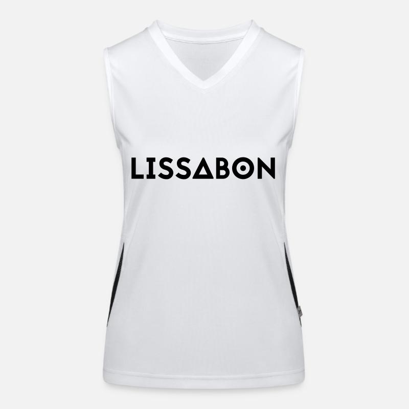 LISBONNE Débardeur respirant contrasté Femme