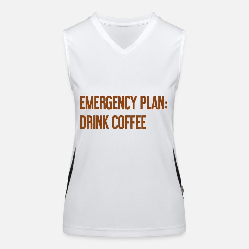 Coffee Contingency Plan Women's Functional Contrast Tank Top