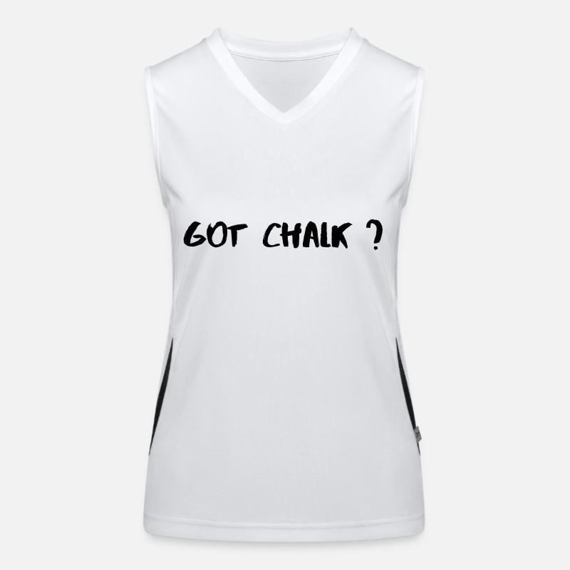 Got Chalk ? Boulder Design Women's Functional Contrast Tank Top
