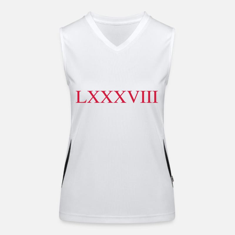 88 Funktionelles Kontrast-Tank Top für Frauen