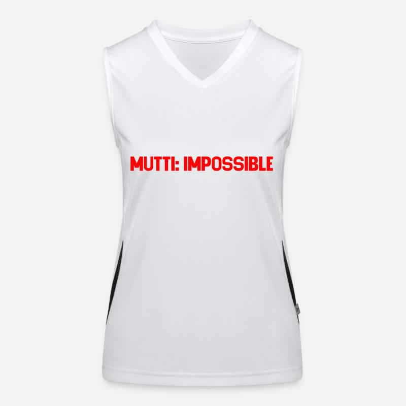 Mutti Impossible Funktionelles Kontrast-Tank Top für Frauen