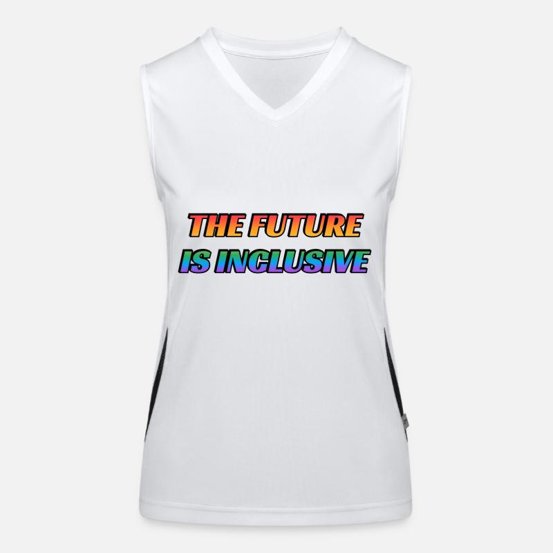 The Future Is Inclusive Women's Functional Contrast Tank Top