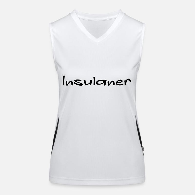 insulaner Funktionelles Kontrast-Tank Top für Frauen