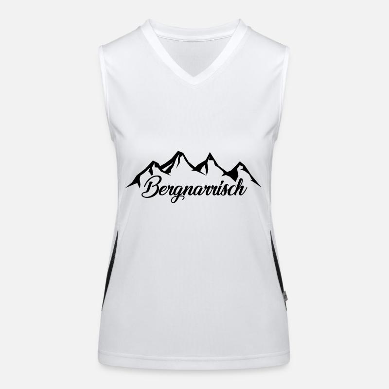 Bergnarrisch - (2) Funktionelles Kontrast-Tank Top für Frauen