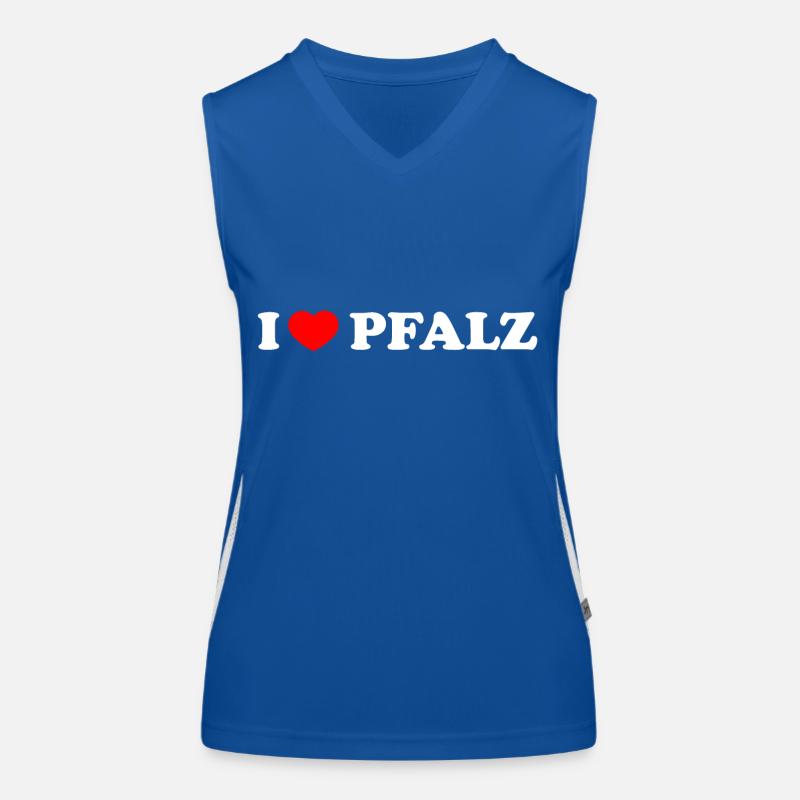 Pälzer Mädchen Pfälzer Mädchen Pfälzer Pälzer Bub Funktionelles Kontrast-Tank Top für Frauen