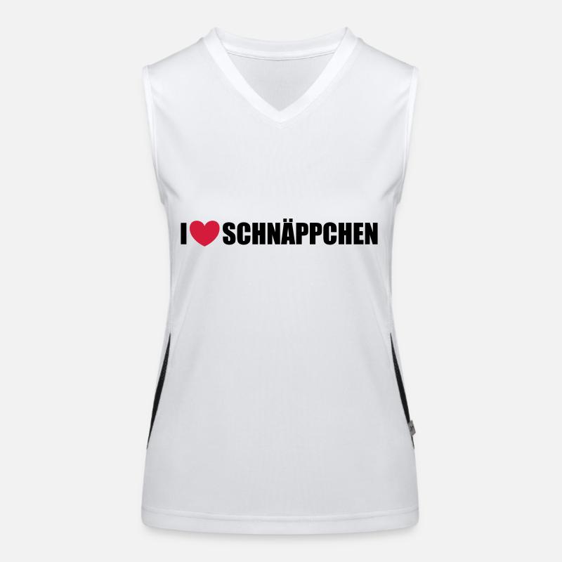 Schnäppchen Funktionelles Kontrast-Tank Top für Frauen