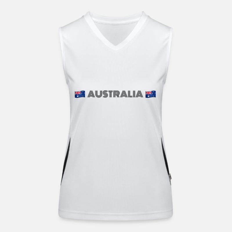 AUSTRALIA Débardeur respirant contrasté Femme