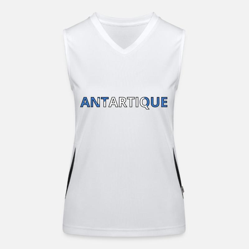 Antarctic Flag Women's Functional Contrast Tank Top