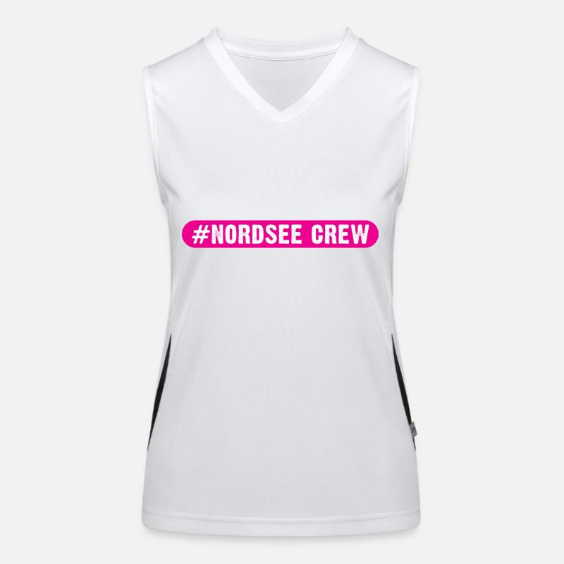Nordsee Crew Funktionelles Kontrast-Tank Top für Frauen