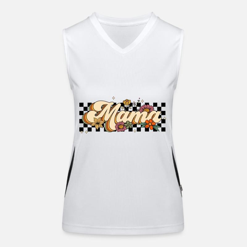 Mom Women's Functional Contrast Tank Top