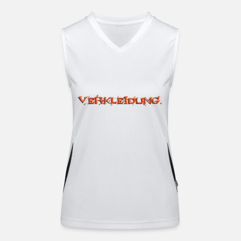Verkleidung Funktionelles Kontrast-Tank Top für Frauen