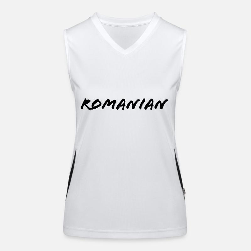 Romanian Women's Functional Contrast Tank Top