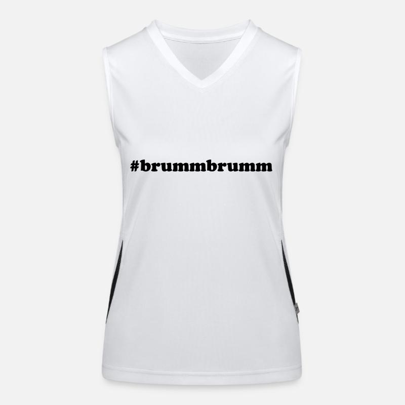 brummbrumm Funktionelles Kontrast-Tank Top für Frauen