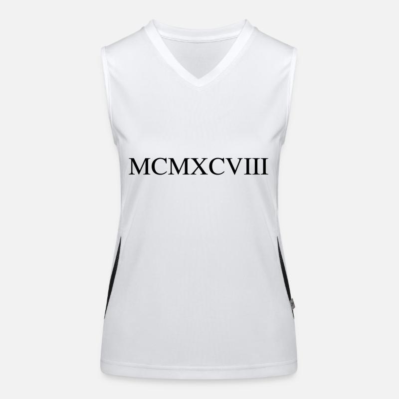 1998 Funktionelles Kontrast-Tank Top für Frauen