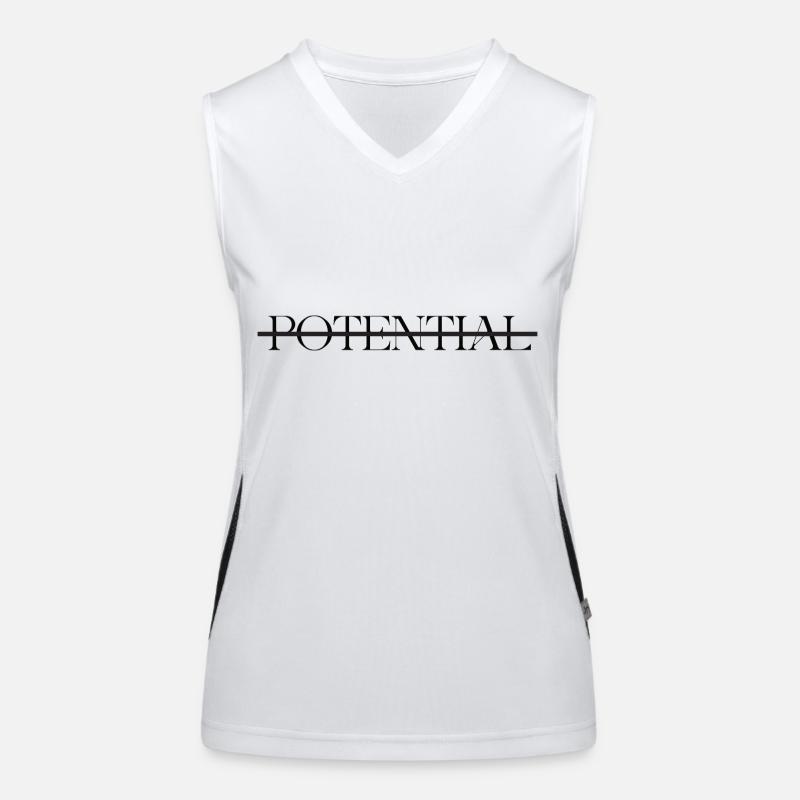 POTENTIAL Funktionelles Kontrast-Tank Top für Frauen
