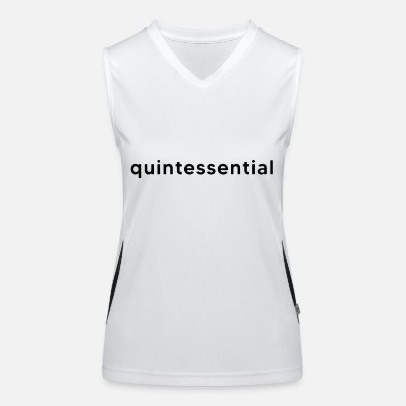 Conception d’un mot - Typographie Débardeur respirant contrasté Femme