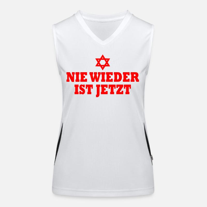 Plus jamais, c’est maintenant Débardeur respirant contrasté Femme