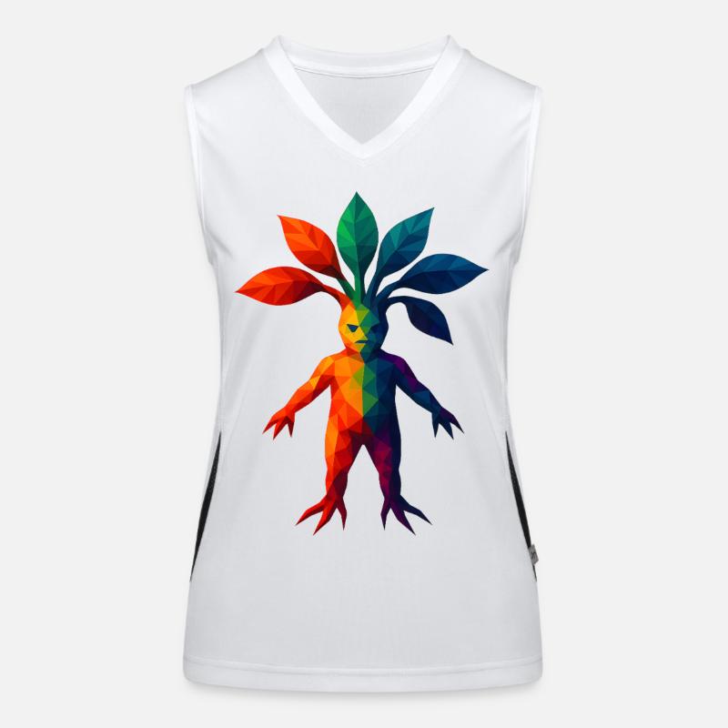 WPAP Style - Mandrake Women's Functional Contrast Tank Top