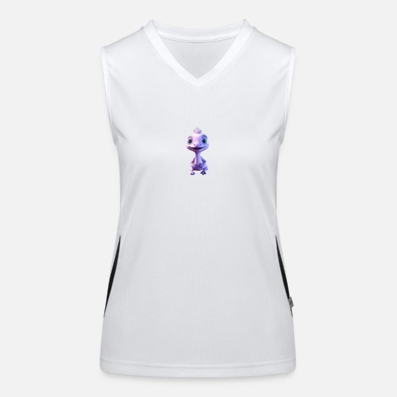 Tinysaure Débardeur respirant contrasté Femme