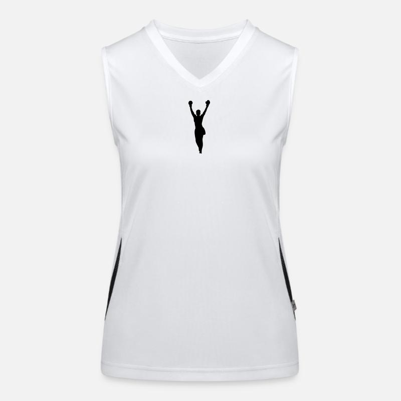 boxe boxe Débardeur respirant contrasté Femme