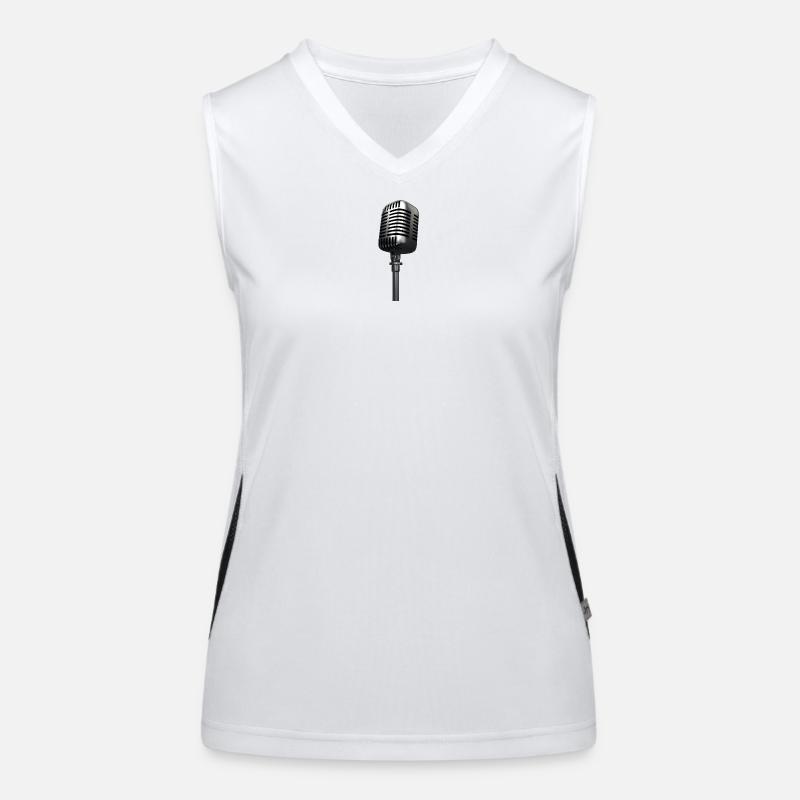 Mikro Funktionelles Kontrast-Tank Top für Frauen