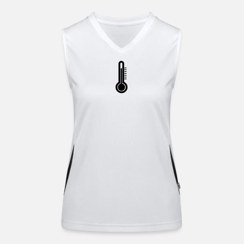 Isolation du thermomètre Débardeur respirant contrasté Femme