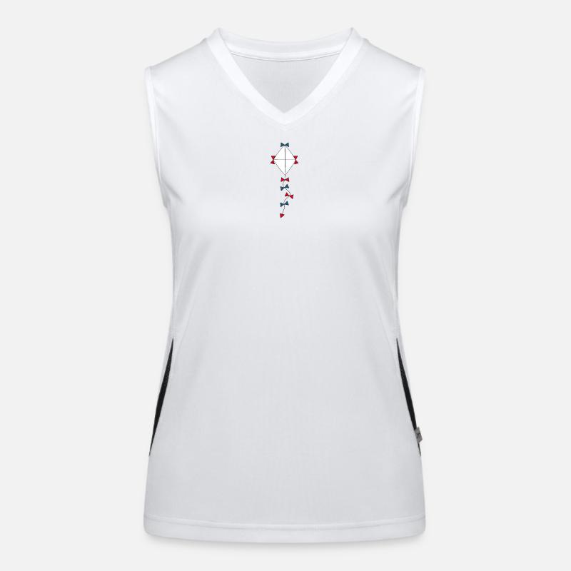 Drachen bunt Herbst Funktionelles Kontrast-Tank Top für Frauen