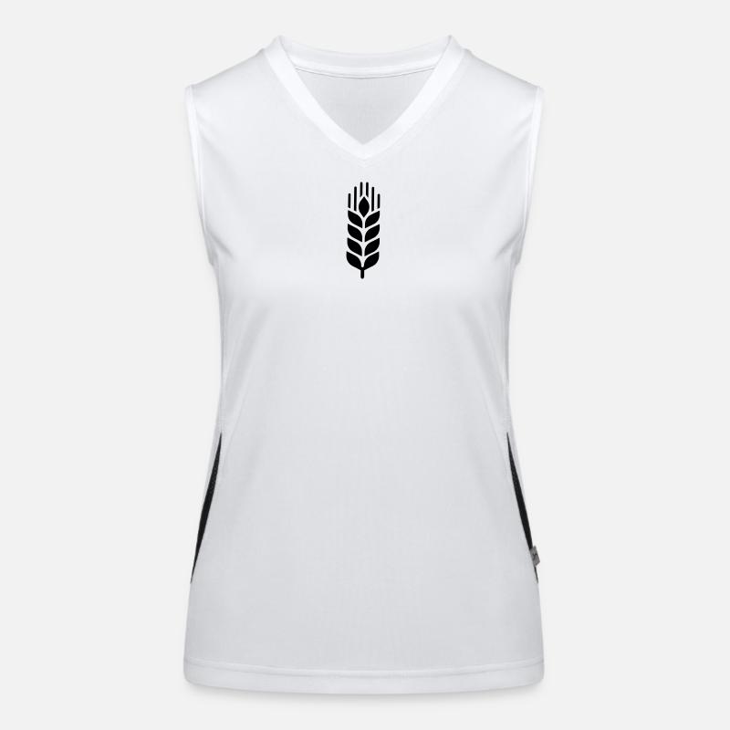 Gerste Funktionelles Kontrast-Tank Top für Frauen