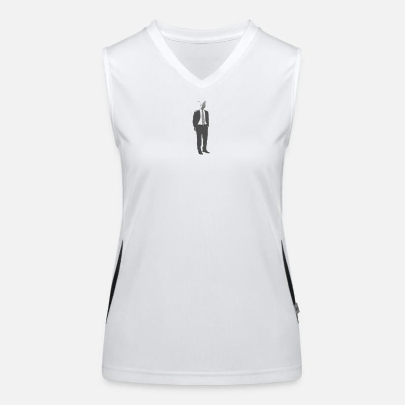 Catman Funktionelles Kontrast-Tank Top für Frauen