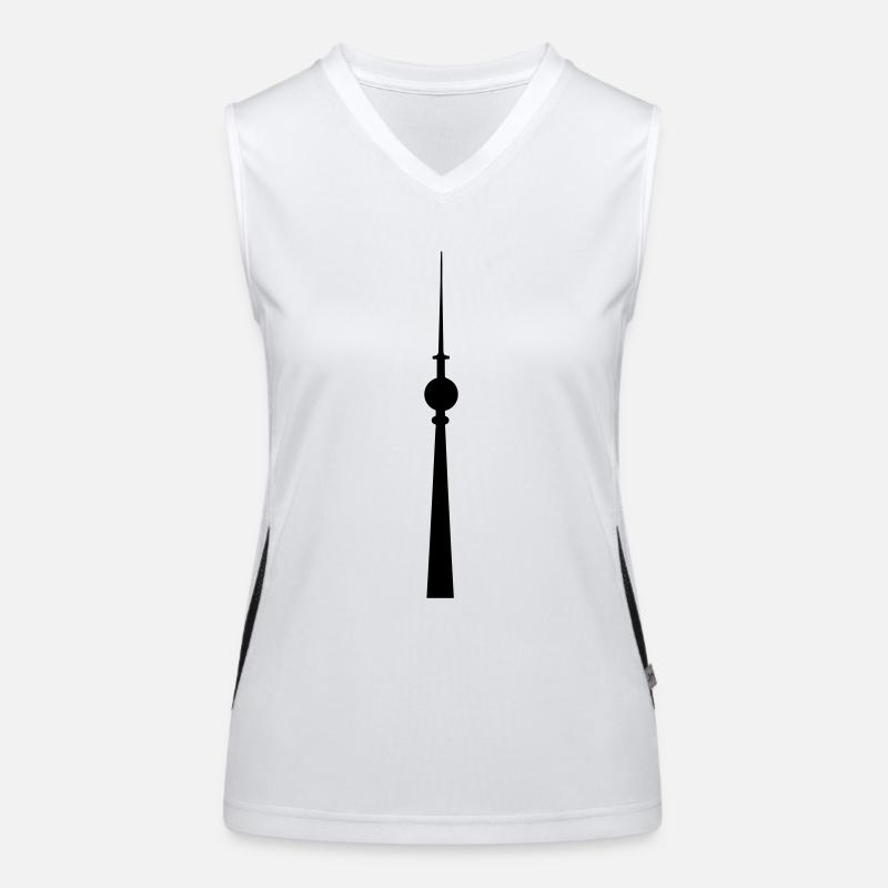 Funkturm 1c Women's Functional Contrast Tank Top