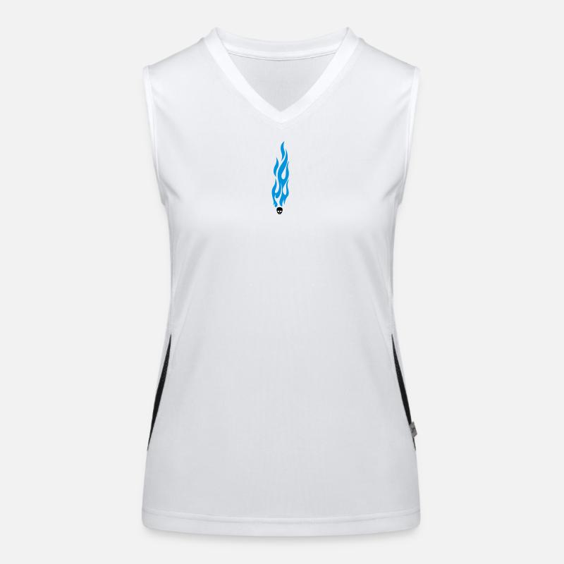 flammen Débardeur respirant contrasté Femme