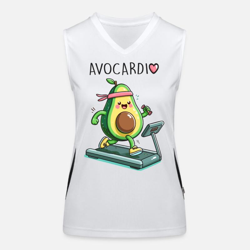 Avocardio Funktionelles Kontrast-Tank Top für Frauen