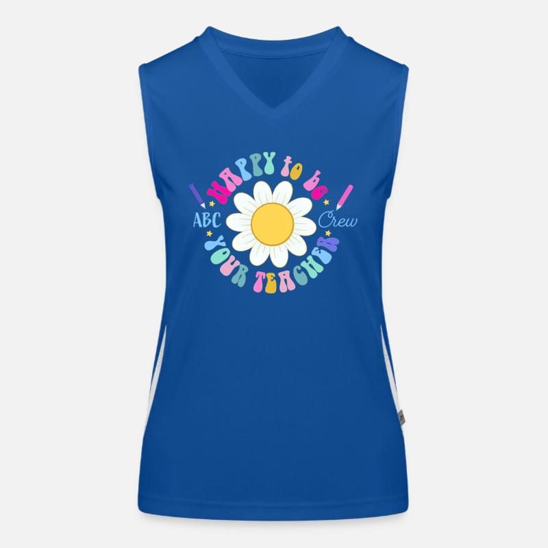 Enseignant Débardeur respirant contrasté Femme