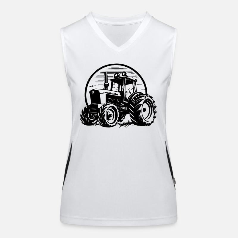 Tractor Women's Functional Contrast Tank Top
