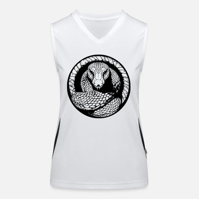 Serpent Débardeur respirant contrasté Femme