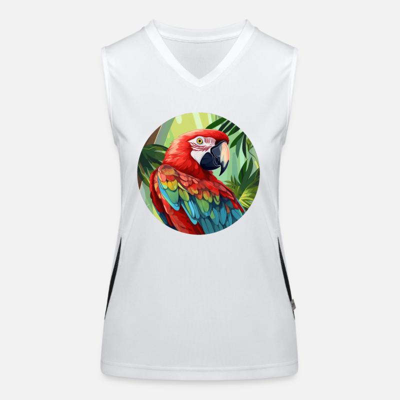 Parrot Women's Functional Contrast Tank Top