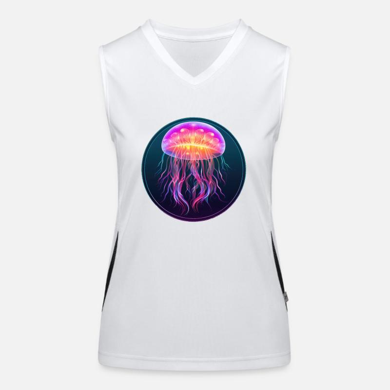 Méduse Débardeur respirant contrasté Femme