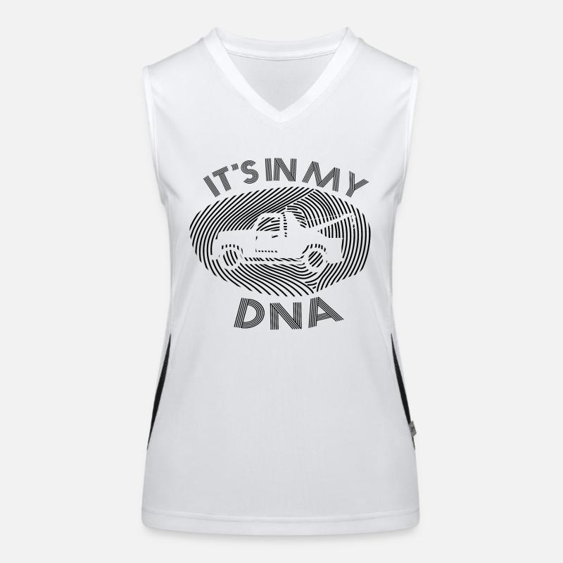 Towing service DNA - It's in my DNA design Women's Functional Contrast Tank Top