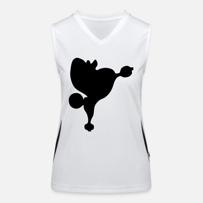 Poodle Women's Functional Contrast Tank Top
