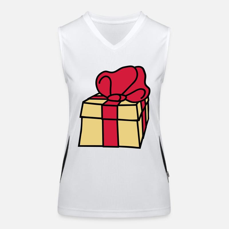 gift Funktionelles Kontrast-Tank Top für Frauen