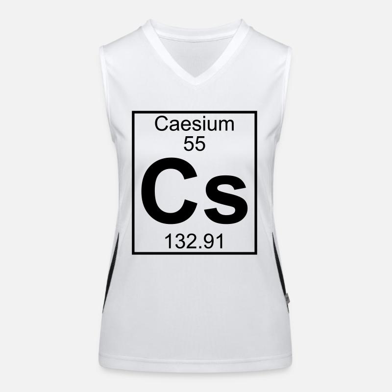 Element 055 - Cs (caesium) - Full Débardeur respirant contrasté Femme